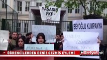 ÖĞRENCİLERDEN DENİZ GEZMİŞ EYLEMİ