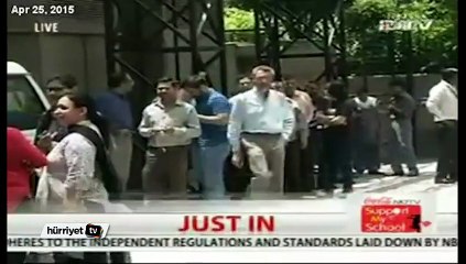 Nepal 7,9 büyüklüğündeki depremle sallandı