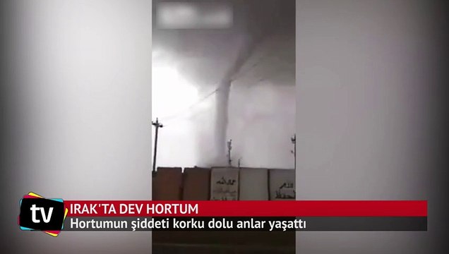 Dev hortum korkuttu