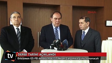 Galatasaray-Fenerbahçe derbi maçı tarihi açıklandı