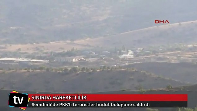 Şemdinli'de PKK'lı teröristler hudut bölüğüne saldırdı