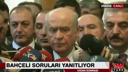 Bahçeli referandum oyunu açıkladı