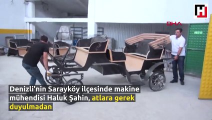 Bu fayton atlara eziyeti ortadan kaldıracak!