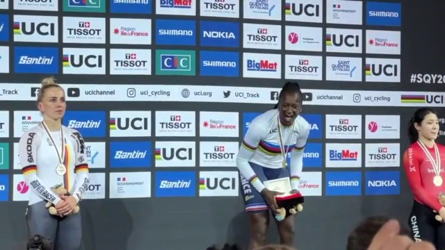 Championnats du Monde 2022 - Piste - Marie-Divine Kouamé : Être championne du monde à 20 ans, c'est IN-CRO-YABLE !