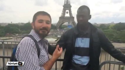 Kalbi Türkiye için atan Senegalli!