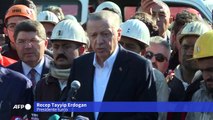Erdogan visita mina de carvão onde 41 trabalhadores morreram em explosão