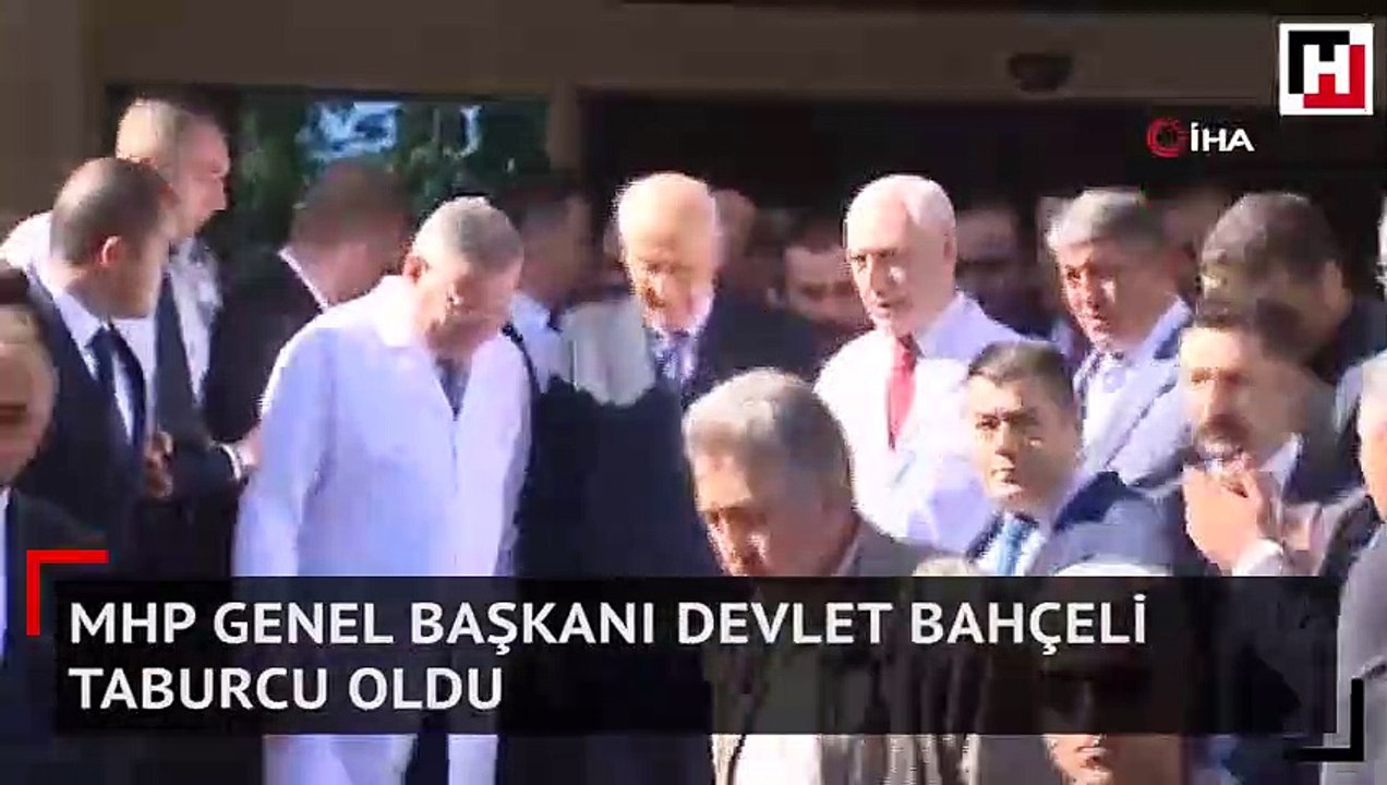 MHP Genel Başkanı Devlet Bahçeli taburcu oldu