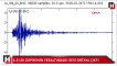 6.8'lik depremin yeraltındaki sesi ortaya çıktı