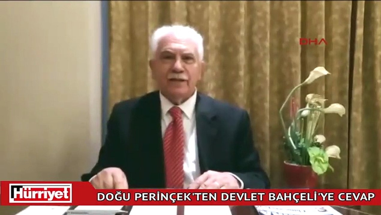 Doğu Perinçek'ten Devlet Bahçeli'ye cevap