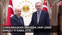 Cumhurbaşkanı Erdoğan, MHP lideri Bahçeli'yi kabul etti
