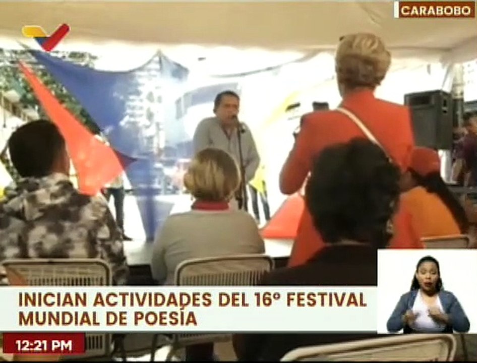 Carabobo | Más de 60 poetas participan en las actividades del XVI Festival Mundial de Poesía