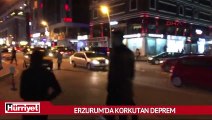 Erzurum'da korkutan deprem: Çevre illerde hissedildi