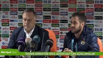 Fenerbahçe Teknik Direktörü Dick Advocaat açıklamalarda bulundu