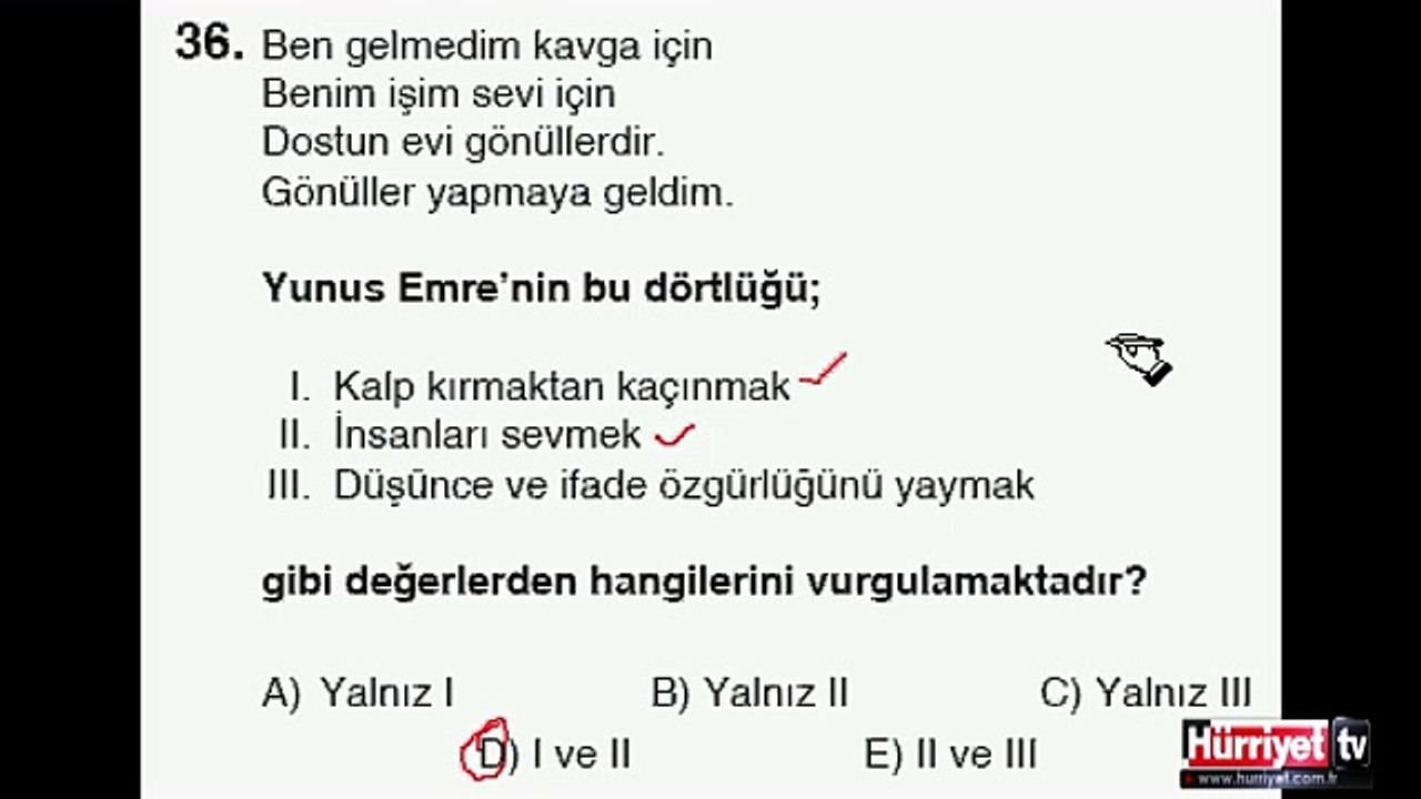 DİN KÜLTÜRÜ VE AHLAK BİLGİSİ SORULARININ ÇÖZÜMLERİ