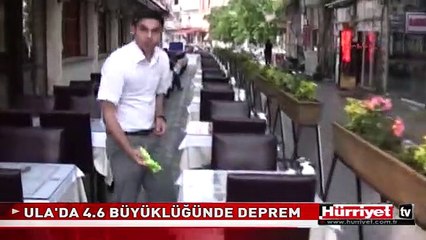 MUĞLA'DA 4.6 BÜYÜKLÜĞÜNDE DEPREM
