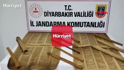 1 milyon 500 bin dolara satılmak istenen parşömen kağıtları ele geçirildi