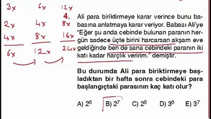MATEMATİK SORULARININ ÇÖZÜMLERİ