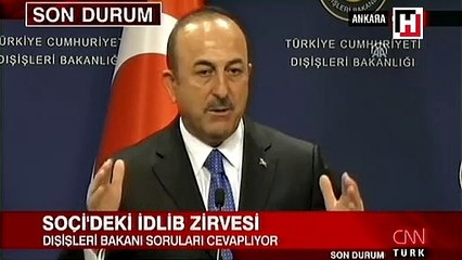 Dışişleri Bakanı'ndan son dakika İdlib açıklaması