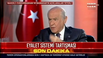 Devlet bahçeli'den önemli açıklamalar