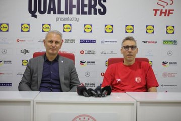 A Milli Erkek Hentbol Takımı, Kuzey Makedonya maçına hazır