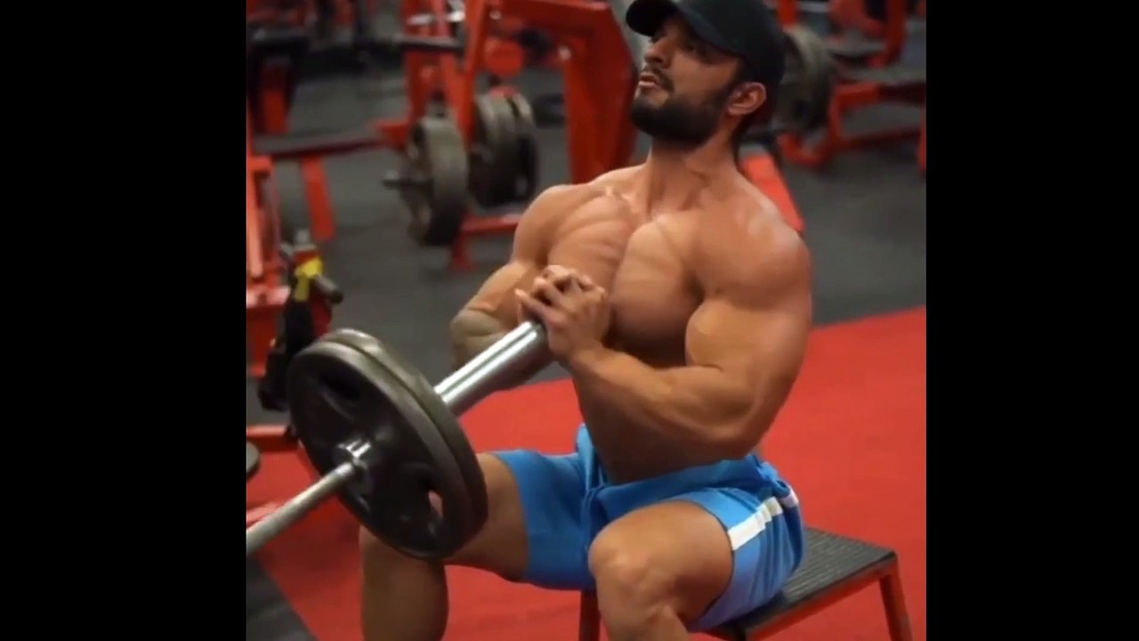 Chest gym workout