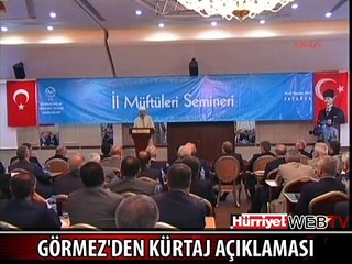 DİYANET'TEN KÜRTAJ AÇIKLAMASI