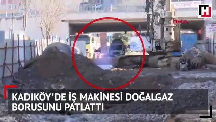 Kadıköy'de doğal gaz paniği