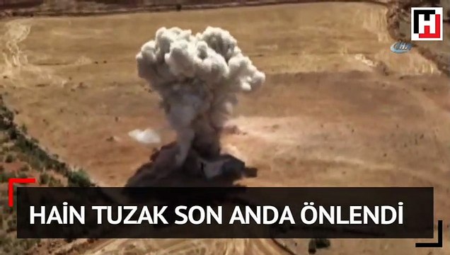 Hain tuzak! Böyle bulundu...