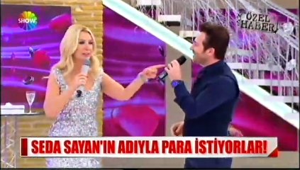Dolandırıcılar Seda Sayan'ın adıyla para istiyor