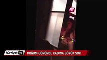 Doğum gününde genç kadının başına gelenler