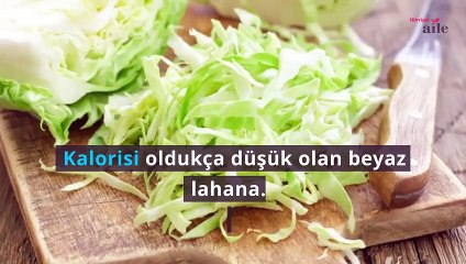 Diyetlerin vazgeçilmezi: Lahana
