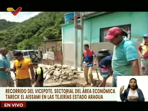 Vicepresidencia de Economía establece líneas laborales para restitución de servicios en Las Tejerías