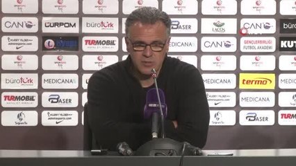 Taşkın Aksoy: "İyi başladığımız maçı 2-0 yenik bitirdik"