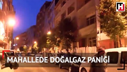 Hırsızlar doğalgaz borusunu kesti! Mahalleli panik yaşadı