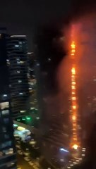 Fikirtepe'de bir rezidansta yangın çıktı!