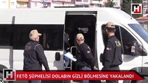 FETÖ şüphelisi kadın dolaptaki gizli bölmede yakalandı