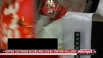 DOPİNG TESTİNE GİREN SPORCUNUN İLGİNÇ YÖNTEMİ