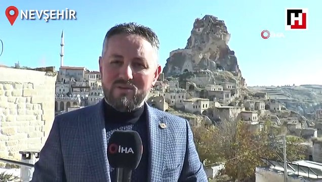 Kapadokya’da dünyanın tek doğal gökdeleni bulunuyor