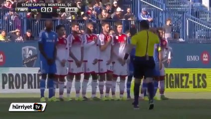 Drogba’dan süper frikik!