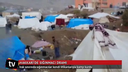 Irak sınırında sığınmacı dramı