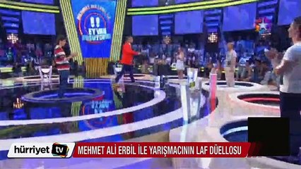 Mehmet Ali Erbil girdiği laf düellosunda zorlandı