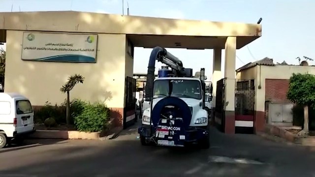 نشر معدات الصرف الصحى بالقاهرة الكبرى تحسباً لسقوط أمطار