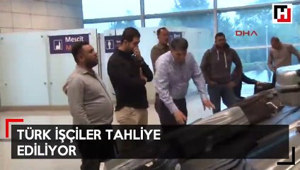 Türk işçiler son uçuşlarla dönüyor