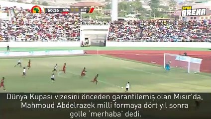 Dört yıl sonra golle döndü