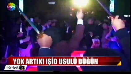 Damadın Işid temalı düğün konseptine tepki yağdı
