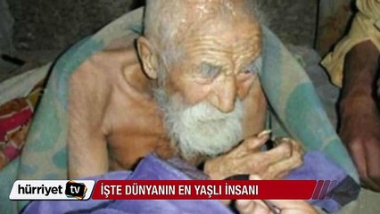 Hindistan'da insanlık tarihinin en yaşlı insanı