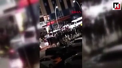 Düğünde 'takı kavgası' caddeye taştı