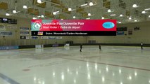 Juvenile and Pre Novice  Pair Free Program - 2022 Belairdirect BC/YT Section Autumn Leaves Super Series - Olympic Rink (20)