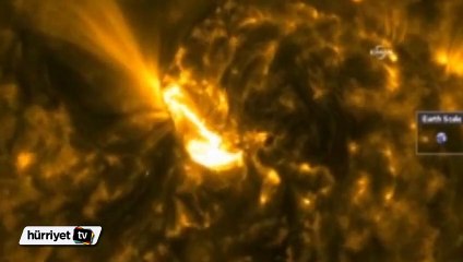 Güneş’te dev patlama: Güçlü radyasyon fırtınası Dünya’ya ulaştı