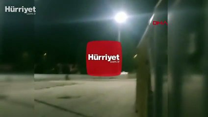 Karantinadan kaçtı, drift yaparken böyle yakalandı